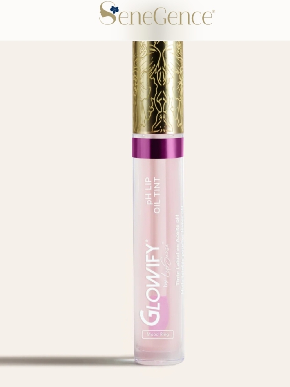 SeneGence Lipsence Glowify pH Lip Oil Tint In Mood Ring - Picture 3 of 8